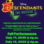 West Central Students Present Disney’s Descendants July 11 and 12