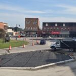 Market Alley Construction in Progress with Street Milling Up Next in Downtown Monmouth