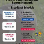 PCSN Football Broadcast Schedule for Oct. 17th & 18th
