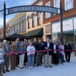 Monmouth Community Gathers to Celebrate Downtown Beautification Project