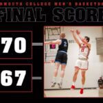 Scots Men’s Basketball Rally from 17 Down to Stun Cornell