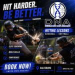 DNA offers Training for Area Baseball and Softball Players of All Ages